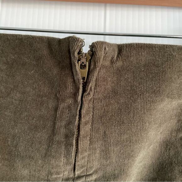 🆕 Jolt corduroy mini skirt army green size 7 NWT - Picture 8 of 8